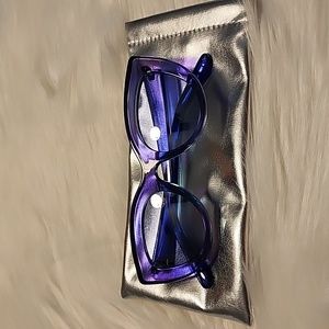EUC Anna and Ava purple cat eye sunglasses